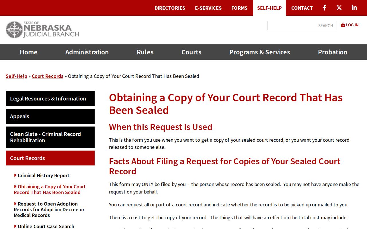 Dodge County court records sealed record DC 1:12 request route