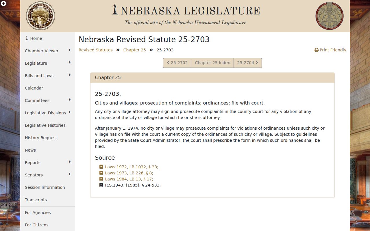 Dodge County criminal court dockets municipal ordinance statute